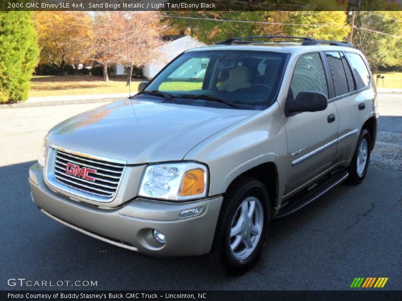 Sand Beige Metallic / Light Tan/Ebony Black 2006 GMC Envoy SLE 4x4