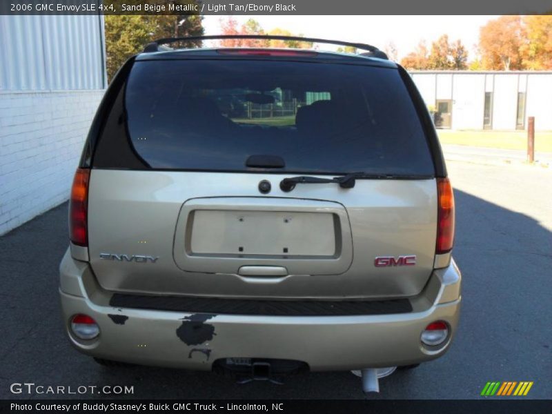 Sand Beige Metallic / Light Tan/Ebony Black 2006 GMC Envoy SLE 4x4