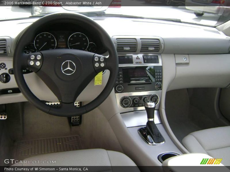 Alabaster White / Ash 2006 Mercedes-Benz C 230 Sport