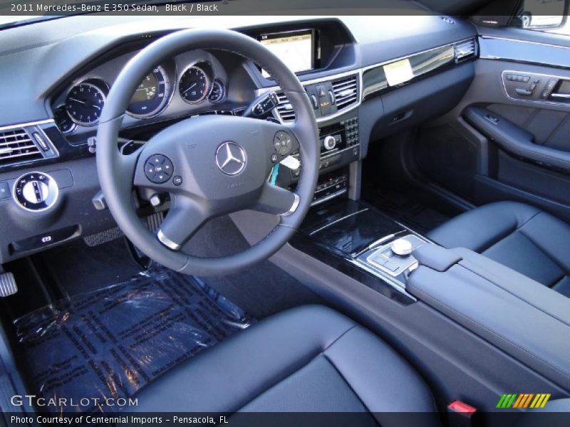 Black / Black 2011 Mercedes-Benz E 350 Sedan