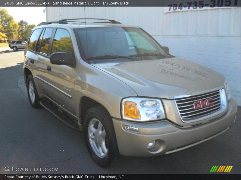Sand Beige Metallic / Light Tan/Ebony Black 2006 GMC Envoy SLE 4x4
