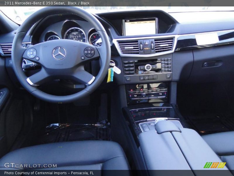 Black / Black 2011 Mercedes-Benz E 350 Sedan