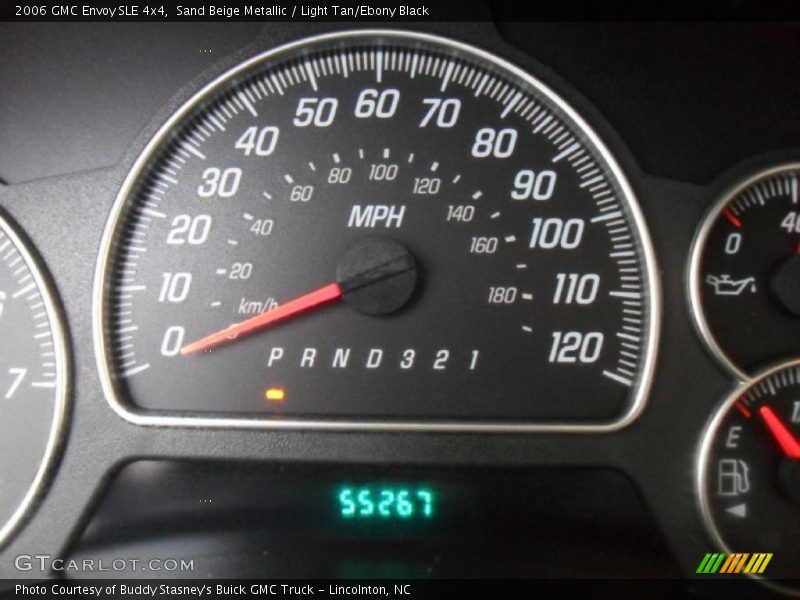 Sand Beige Metallic / Light Tan/Ebony Black 2006 GMC Envoy SLE 4x4
