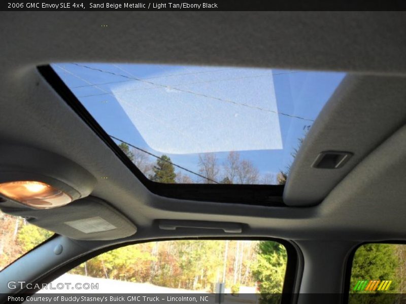 Sunroof of 2006 Envoy SLE 4x4