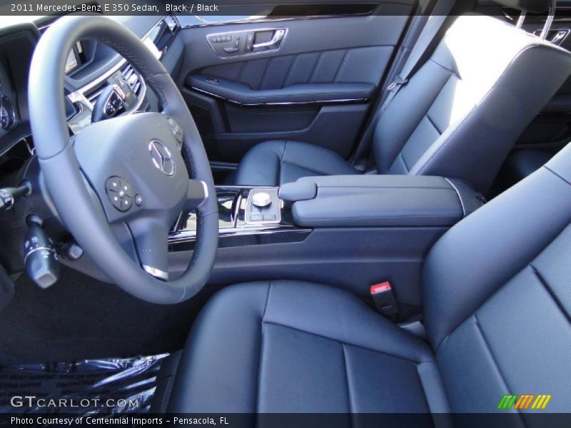 Black / Black 2011 Mercedes-Benz E 350 Sedan