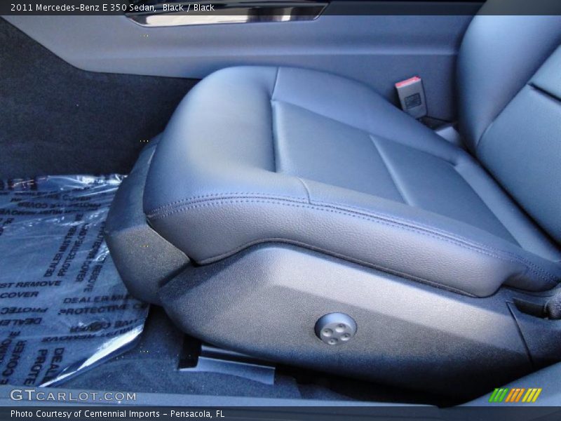 Black / Black 2011 Mercedes-Benz E 350 Sedan