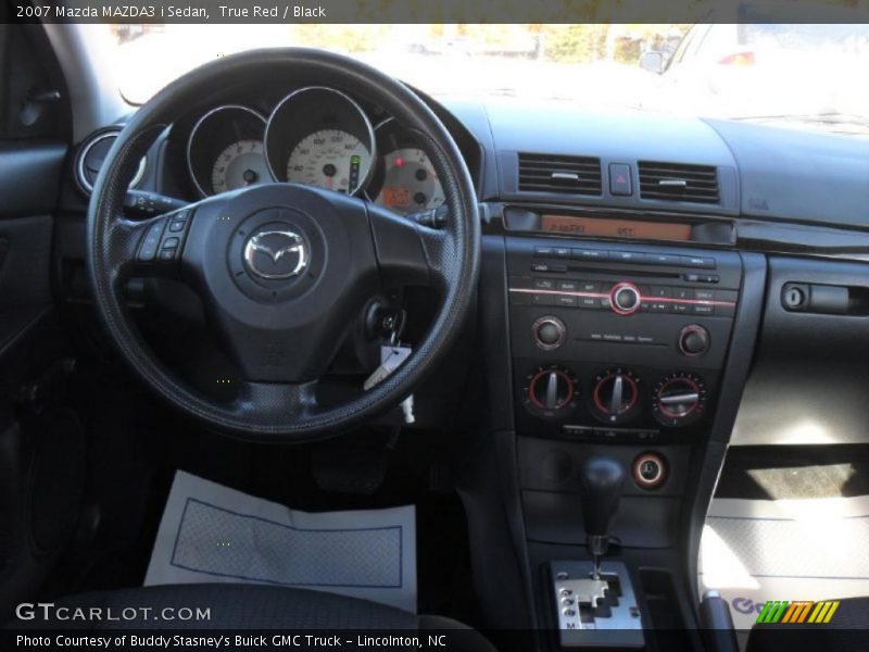 Dashboard of 2007 MAZDA3 i Sedan