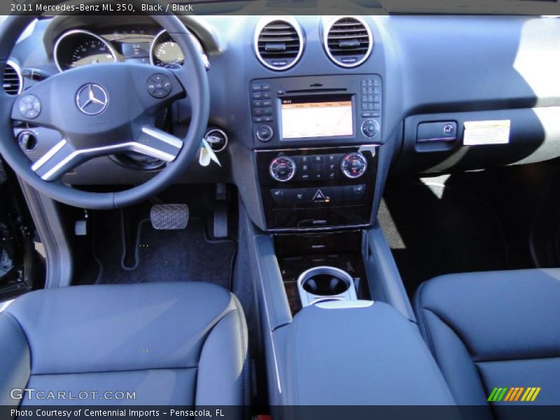 Dashboard of 2011 ML 350