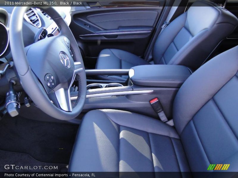  2011 ML 350 Black Interior