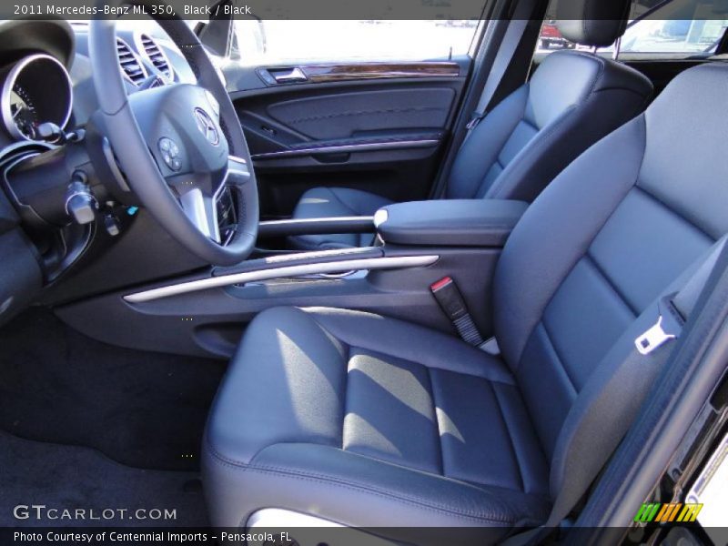  2011 ML 350 Black Interior