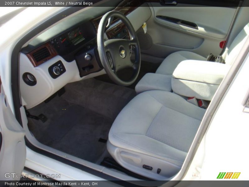 Neutral Beige Interior - 2007 Impala LS 