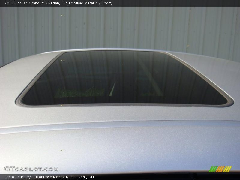 Liquid Silver Metallic / Ebony 2007 Pontiac Grand Prix Sedan