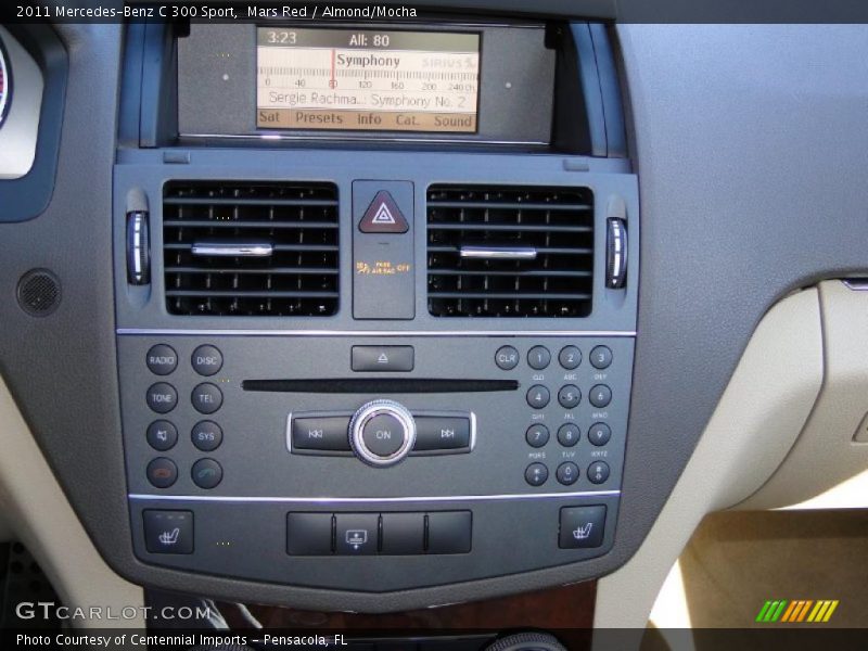 Mars Red / Almond/Mocha 2011 Mercedes-Benz C 300 Sport