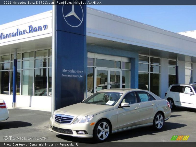Pearl Beige Metallic / Ash/Black 2011 Mercedes-Benz E 350 Sedan