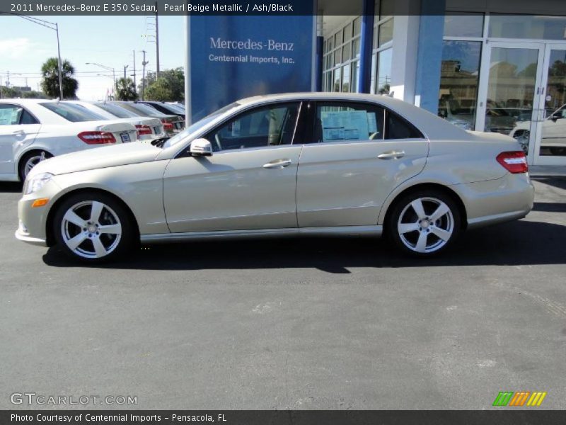 Pearl Beige Metallic / Ash/Black 2011 Mercedes-Benz E 350 Sedan