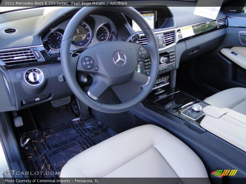 Pearl Beige Metallic / Ash/Black 2011 Mercedes-Benz E 350 Sedan