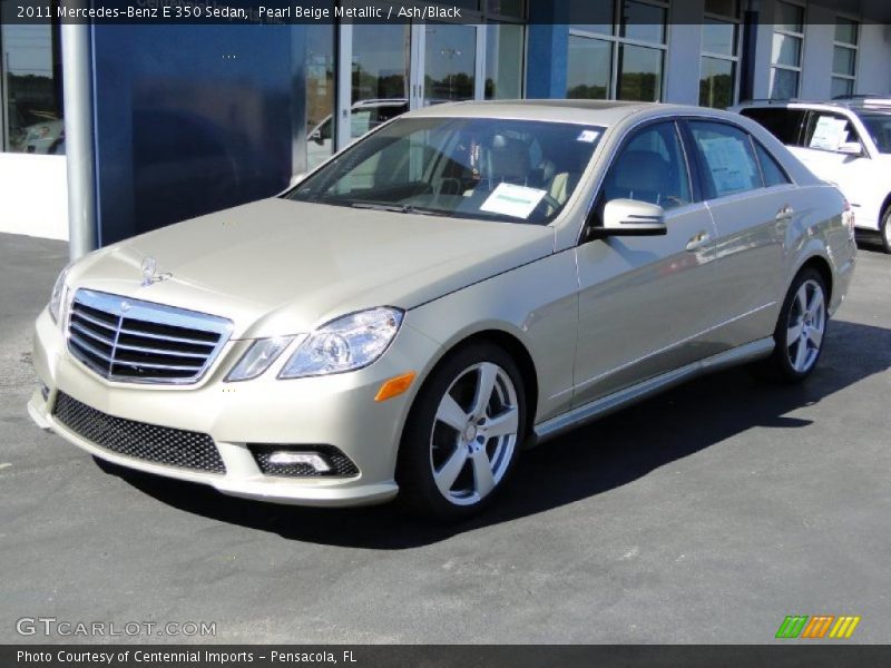 Pearl Beige Metallic / Ash/Black 2011 Mercedes-Benz E 350 Sedan