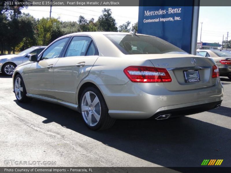 Pearl Beige Metallic / Ash/Black 2011 Mercedes-Benz E 350 Sedan