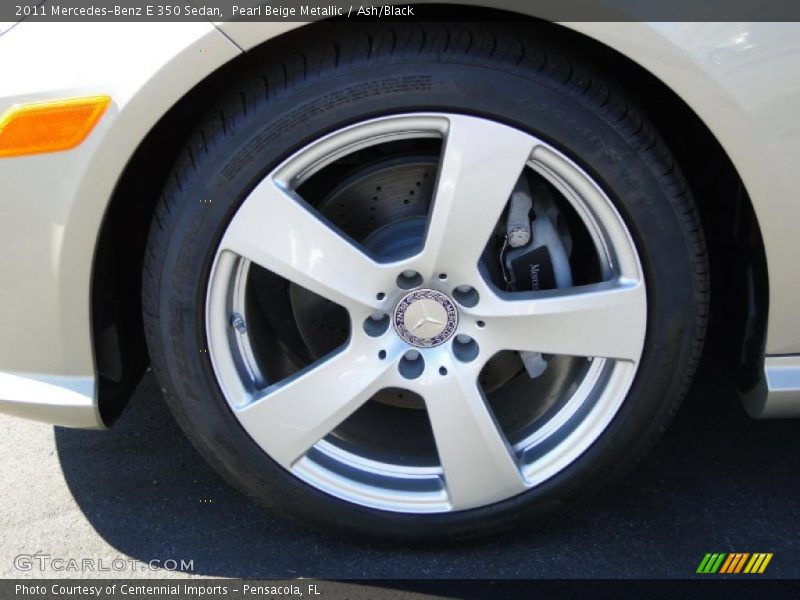 Pearl Beige Metallic / Ash/Black 2011 Mercedes-Benz E 350 Sedan
