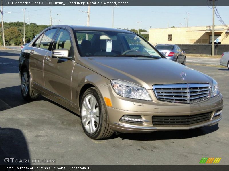 Pearl Beige Metallic / Almond/Mocha 2011 Mercedes-Benz C 300 Luxury