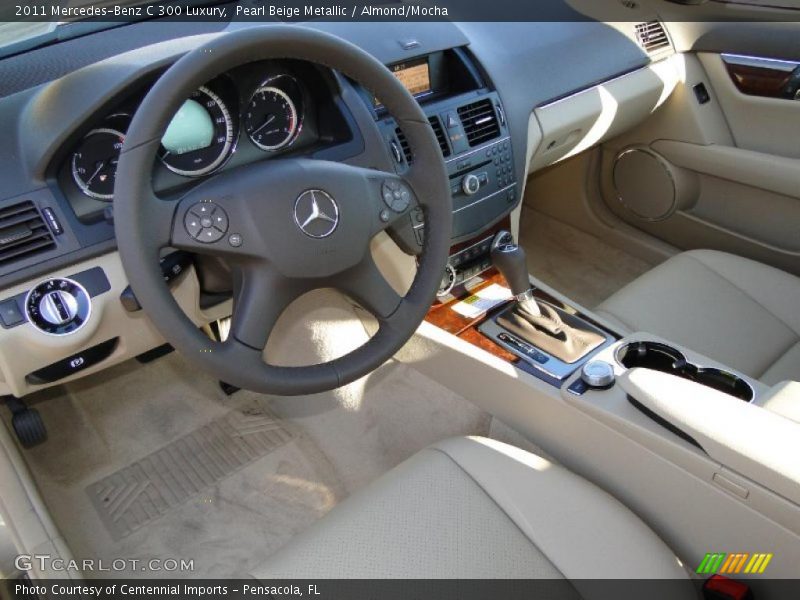 Pearl Beige Metallic / Almond/Mocha 2011 Mercedes-Benz C 300 Luxury