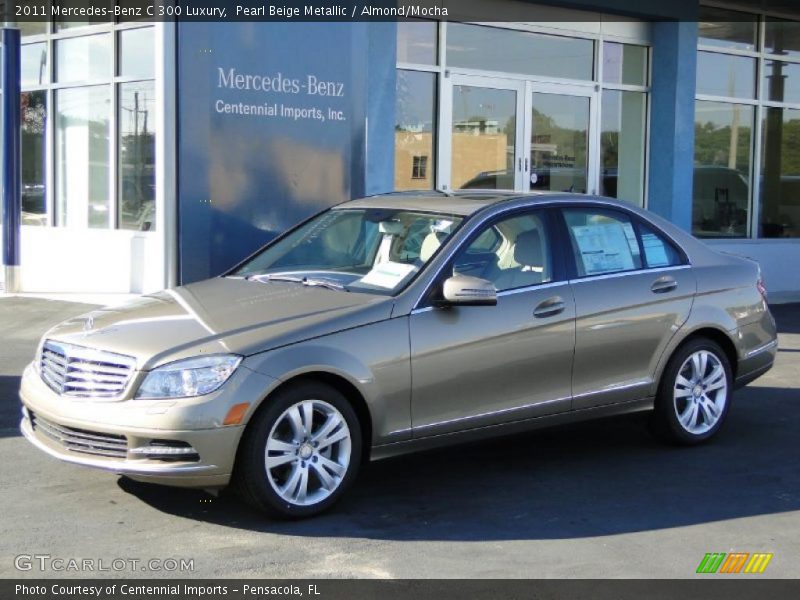 Pearl Beige Metallic / Almond/Mocha 2011 Mercedes-Benz C 300 Luxury