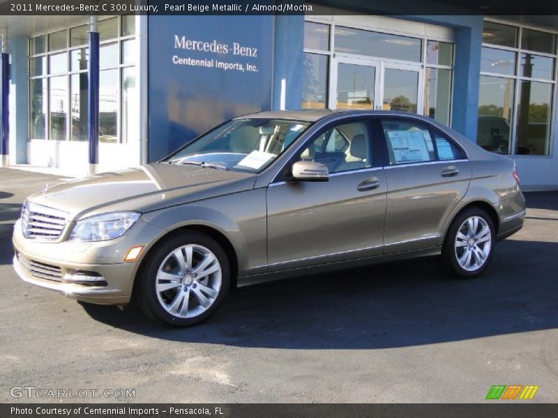 Pearl Beige Metallic / Almond/Mocha 2011 Mercedes-Benz C 300 Luxury