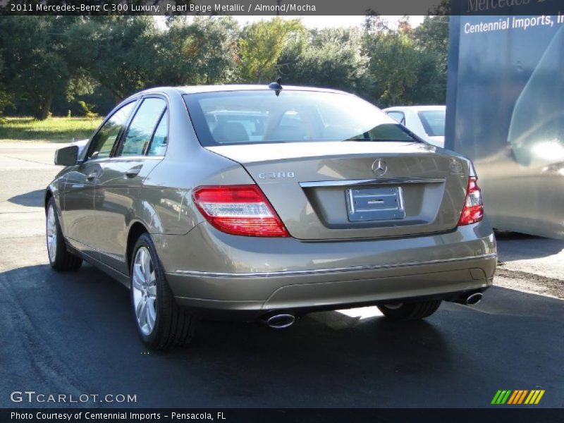 Pearl Beige Metallic / Almond/Mocha 2011 Mercedes-Benz C 300 Luxury