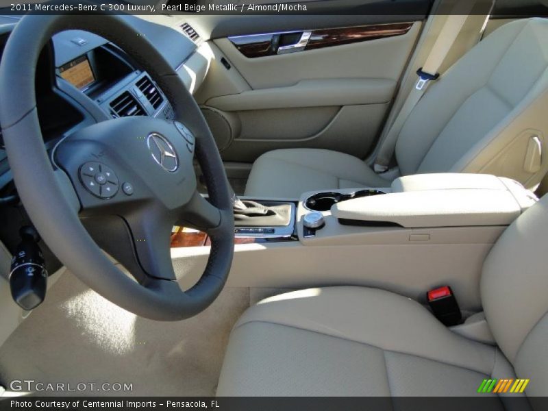 Pearl Beige Metallic / Almond/Mocha 2011 Mercedes-Benz C 300 Luxury