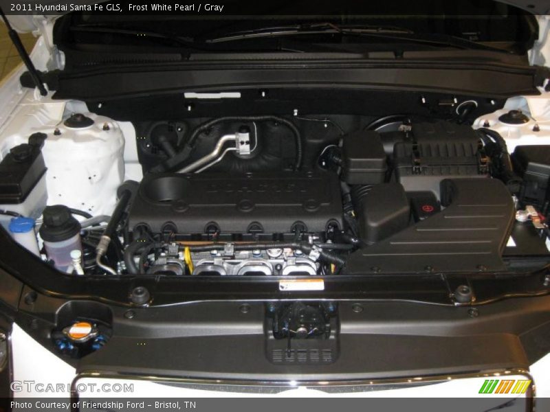  2011 Santa Fe GLS Engine - 2.4 Liter DOHC 16-Valve VVT 4 Cylinder