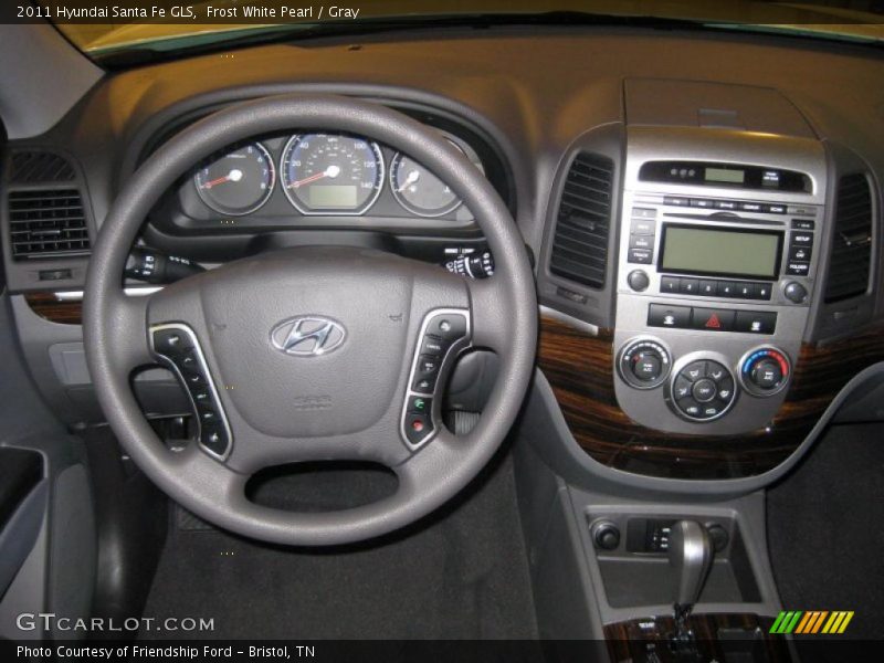 Dashboard of 2011 Santa Fe GLS