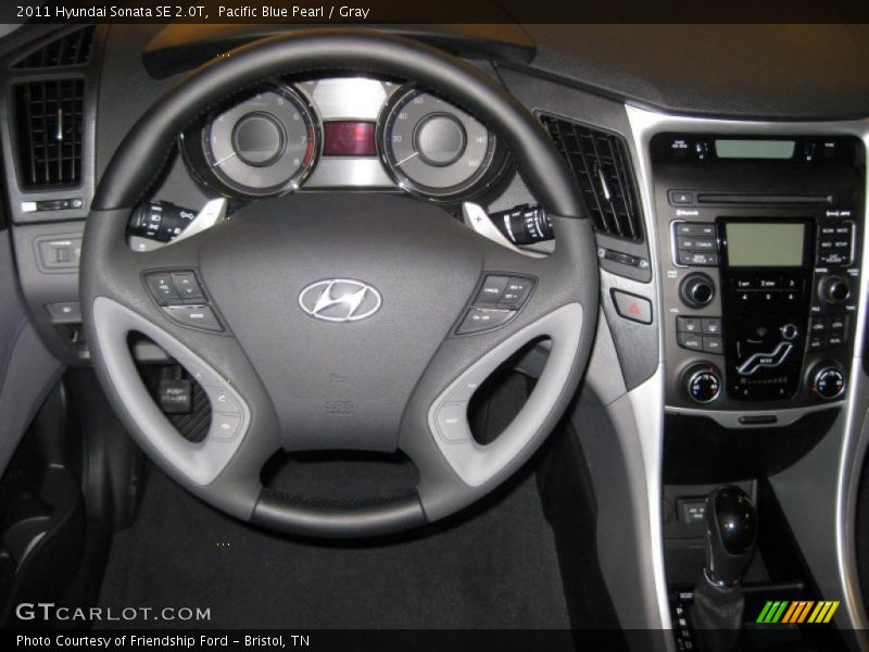 Dashboard of 2011 Sonata SE 2.0T