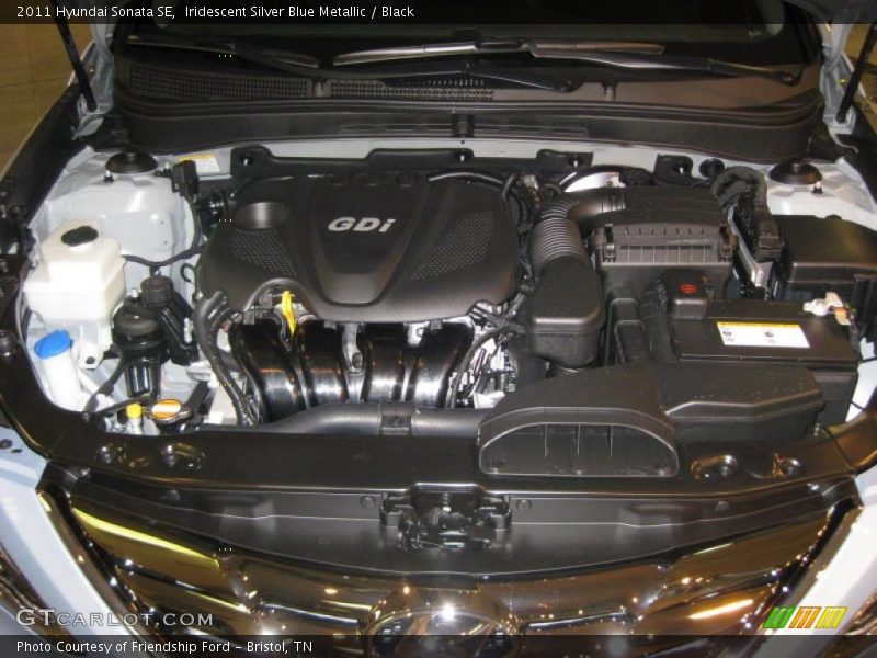  2011 Sonata SE Engine - 2.4 Liter GDI DOHC 16-Valve CVVT 4 Cylinder