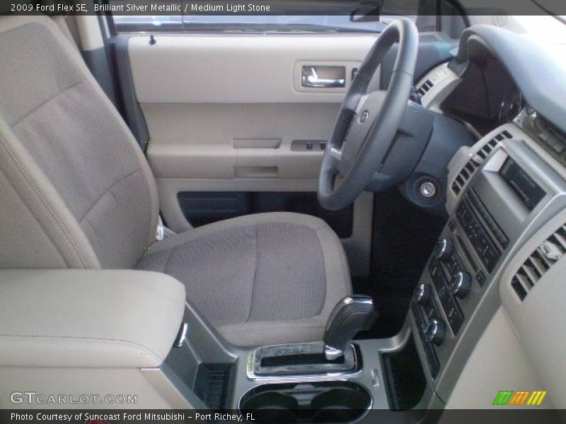 Brilliant Silver Metallic / Medium Light Stone 2009 Ford Flex SE