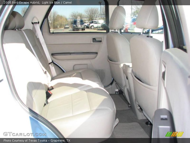 Light Ice Blue / Camel 2008 Ford Escape Hybrid