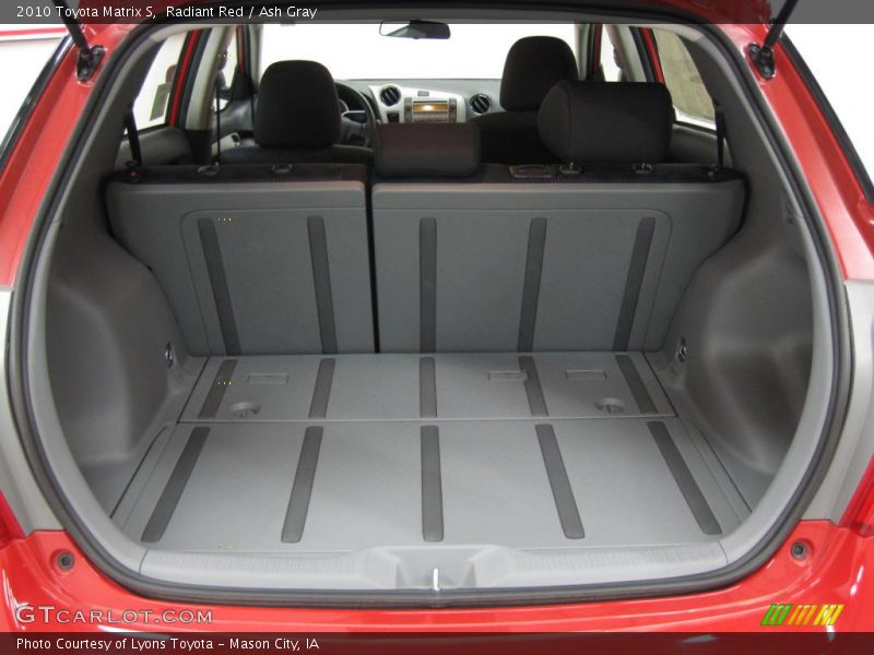 Radiant Red / Ash Gray 2010 Toyota Matrix S