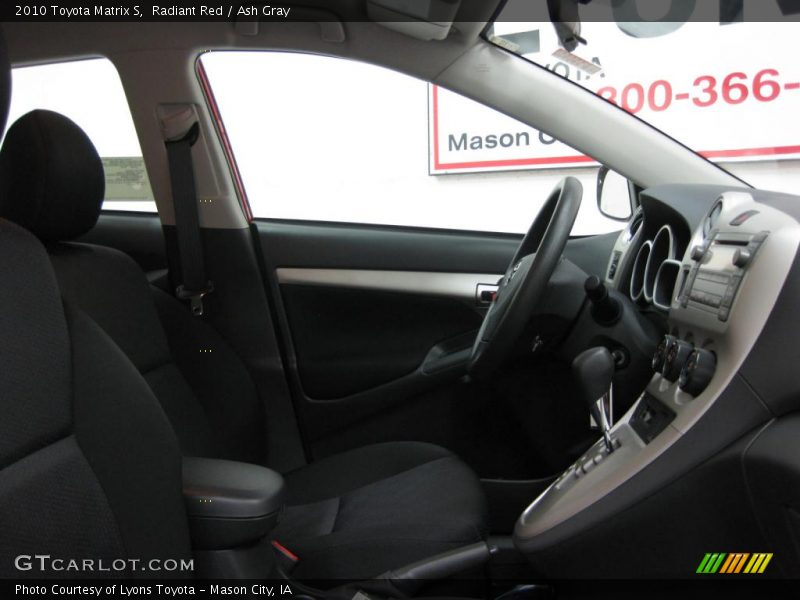 Radiant Red / Ash Gray 2010 Toyota Matrix S