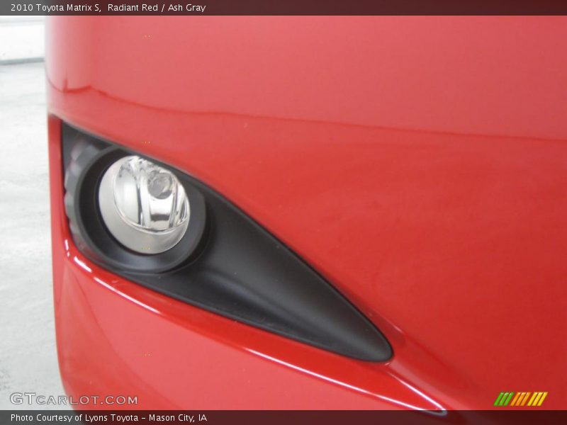 Radiant Red / Ash Gray 2010 Toyota Matrix S