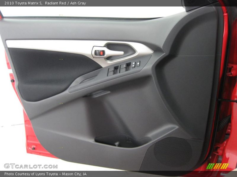 Radiant Red / Ash Gray 2010 Toyota Matrix S