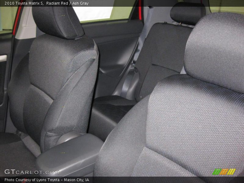 Radiant Red / Ash Gray 2010 Toyota Matrix S