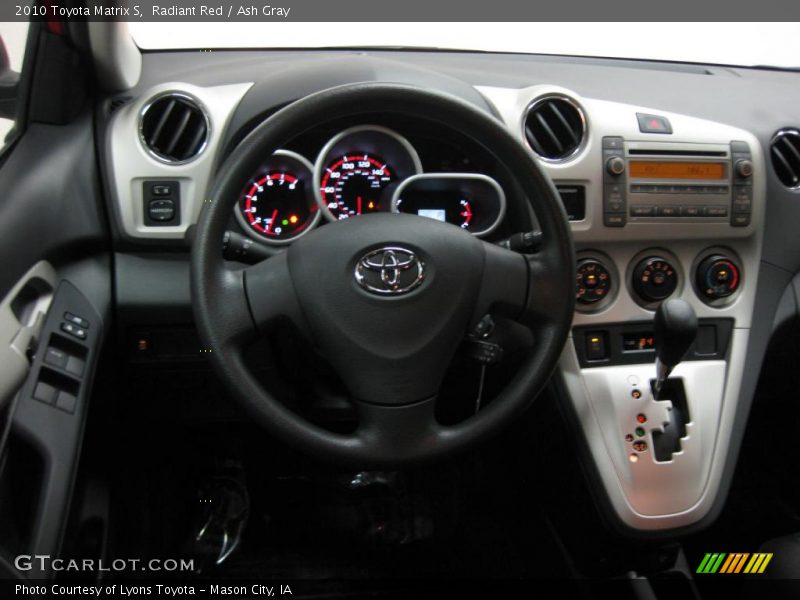 Radiant Red / Ash Gray 2010 Toyota Matrix S