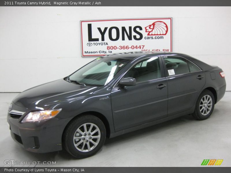 Magnetic Gray Metallic / Ash 2011 Toyota Camry Hybrid
