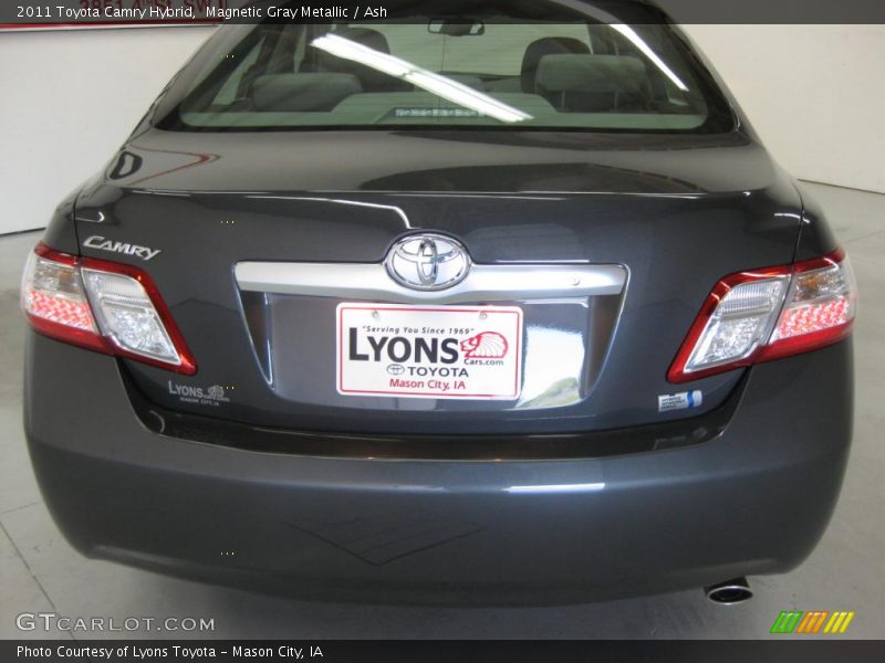 Magnetic Gray Metallic / Ash 2011 Toyota Camry Hybrid