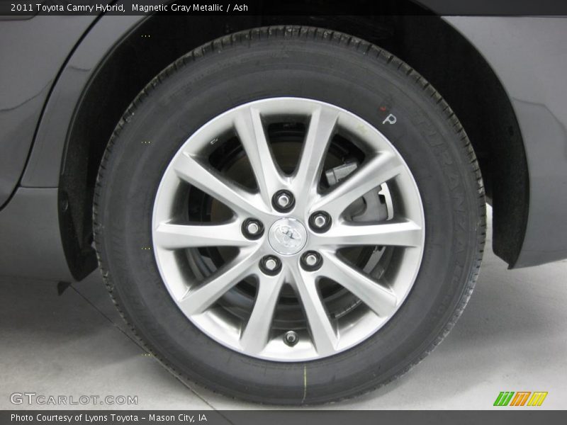 Magnetic Gray Metallic / Ash 2011 Toyota Camry Hybrid