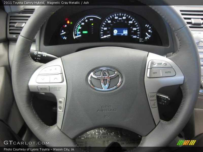 Magnetic Gray Metallic / Ash 2011 Toyota Camry Hybrid