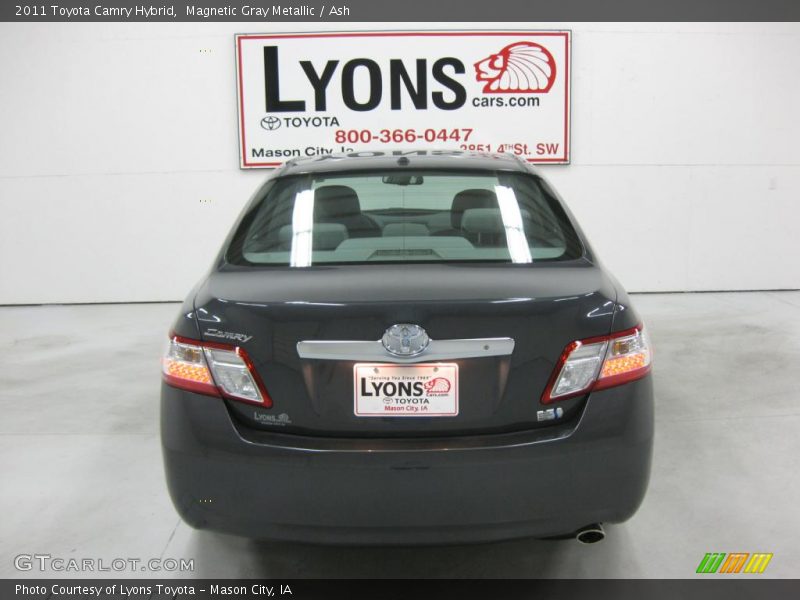 Magnetic Gray Metallic / Ash 2011 Toyota Camry Hybrid