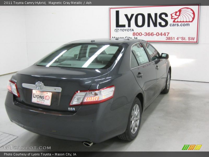 Magnetic Gray Metallic / Ash 2011 Toyota Camry Hybrid