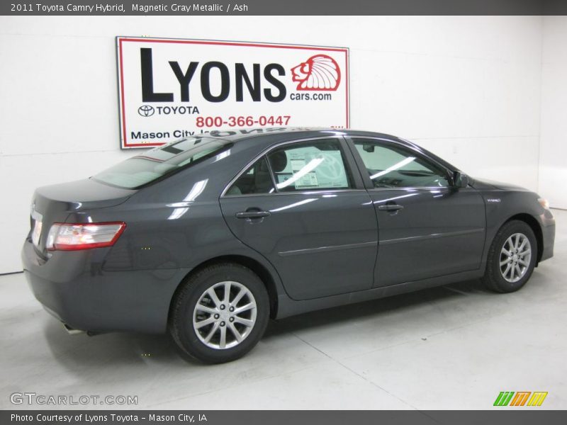Magnetic Gray Metallic / Ash 2011 Toyota Camry Hybrid