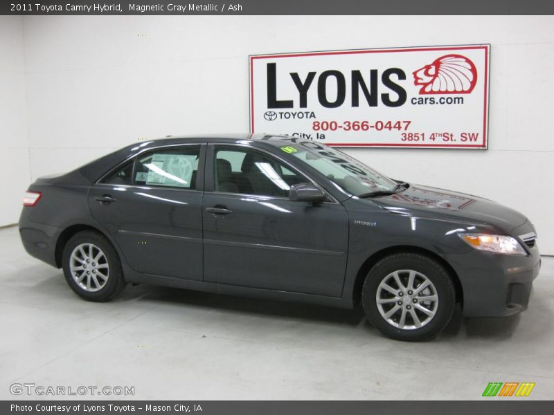 Magnetic Gray Metallic / Ash 2011 Toyota Camry Hybrid