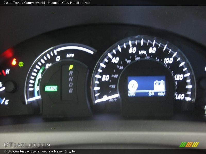 Magnetic Gray Metallic / Ash 2011 Toyota Camry Hybrid